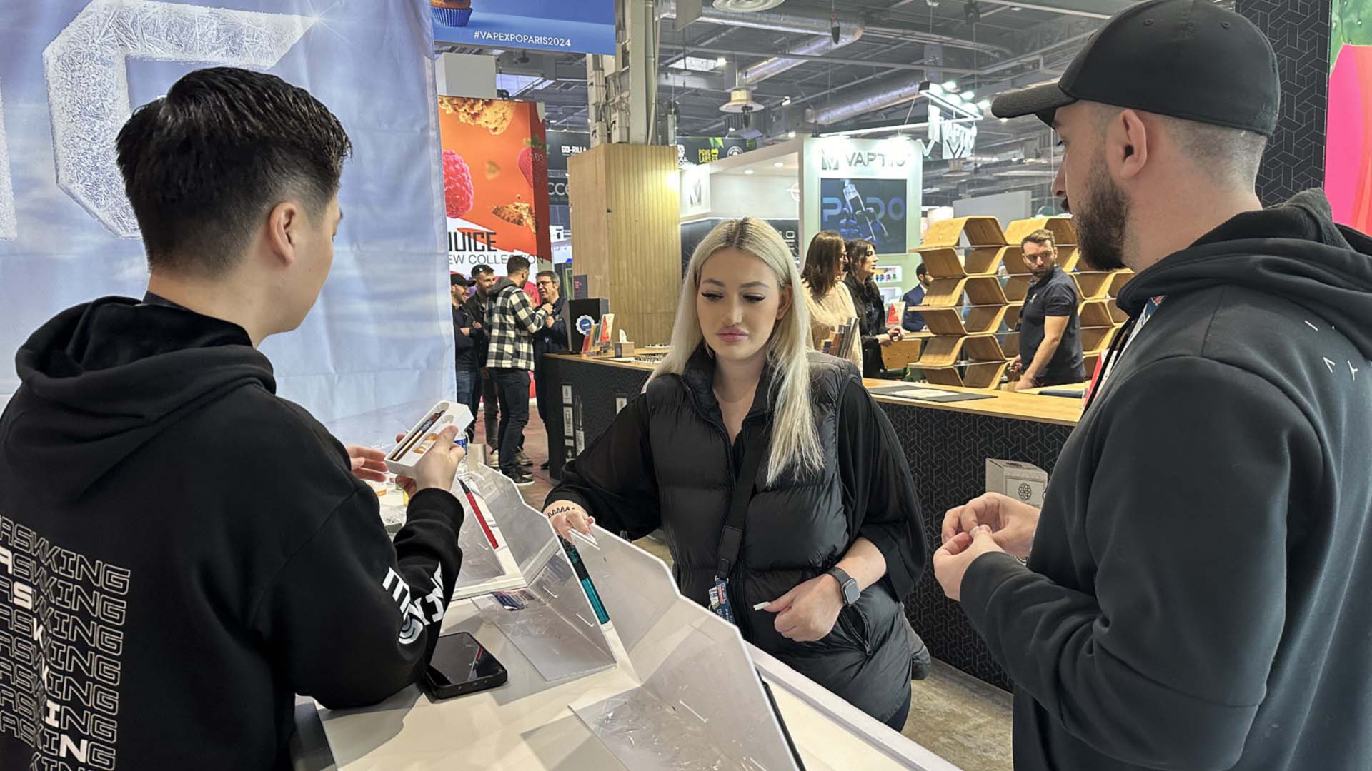 Maskkking at Vapexpo in Paris 2024